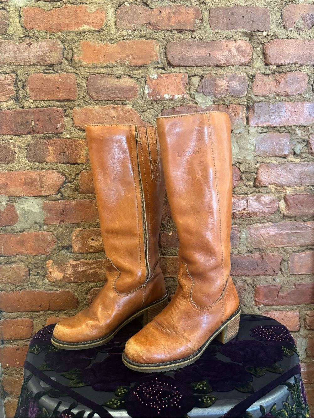 L.L. Bean Knee-High Boots Brown